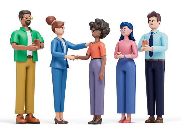 istock Handshake ceremony, mutual agreement, diverse partnership 2209857911