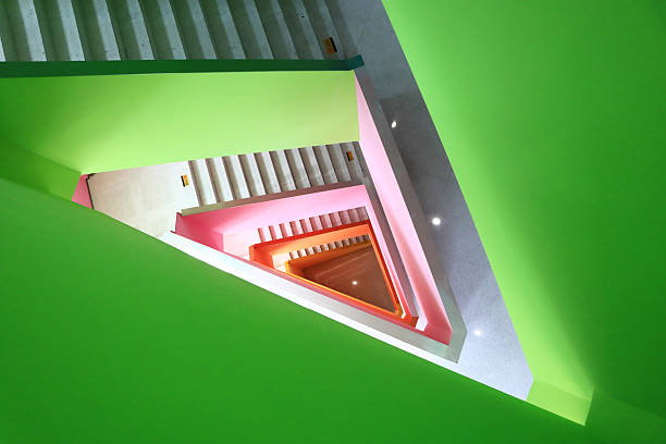 istock Colourfull stair of building 2209858816