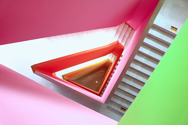istock Colourfull stair of building 2209858825