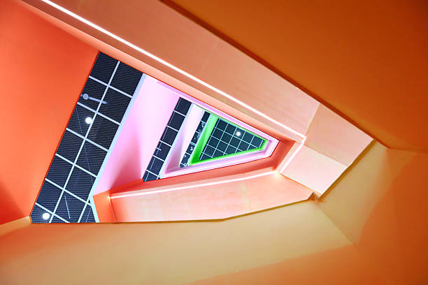 istock Colourfull stair of building 2209858899