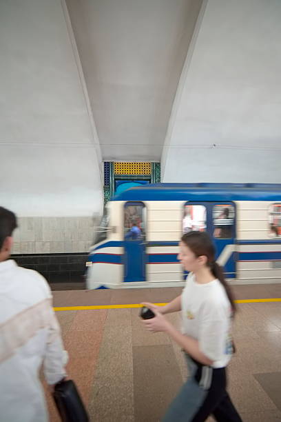 Passengers who take the train in search of light.