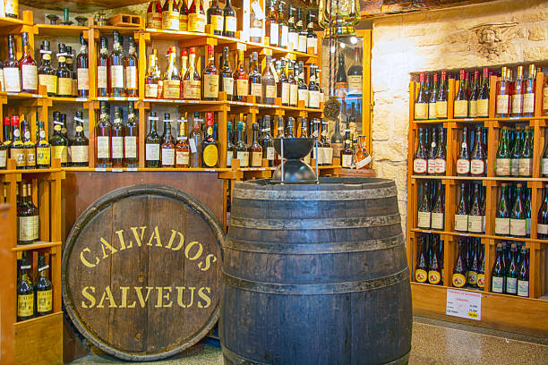 istock Calvados in bottles 2209869029