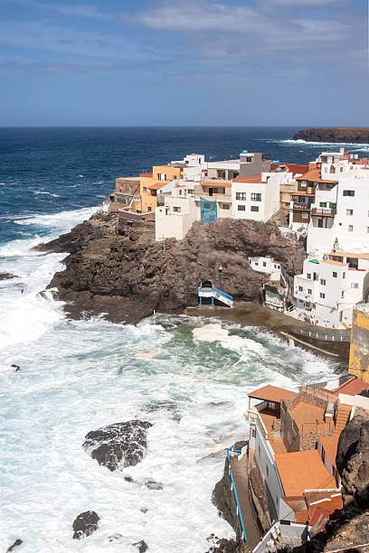 istock Village on a rock and Atlantic ocean, Spain 2209887826