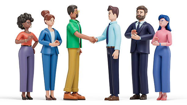 istock Handshake ceremony, mutual agreement, diverse partnership 2209893582