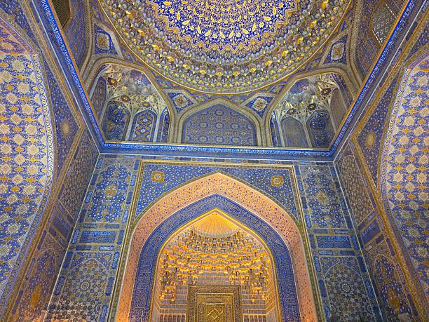istock The Blue Domes and Golden Sands of Samarkand 2209896445