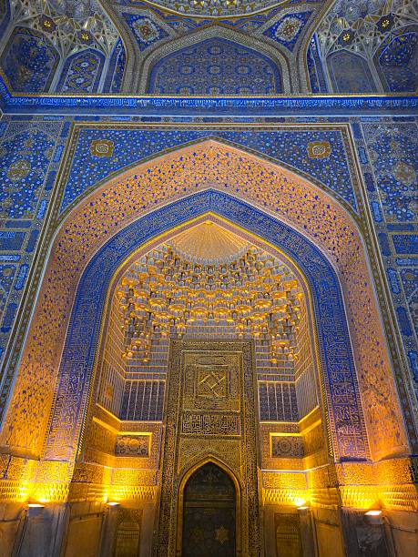 istock The Blue Domes and Golden Sands of Samarkand 2209896469