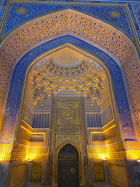 istock The Blue Domes and Golden Sands of Samarkand 2209896489