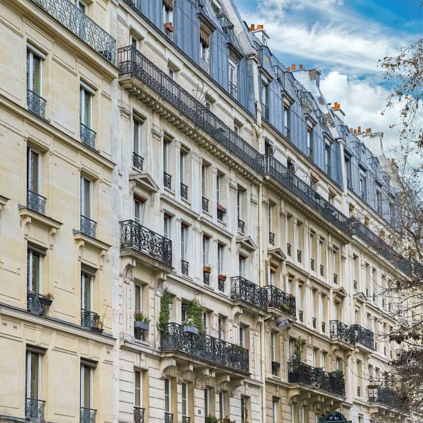 istock Paris, typical street, rue Lacharriere 2209902047