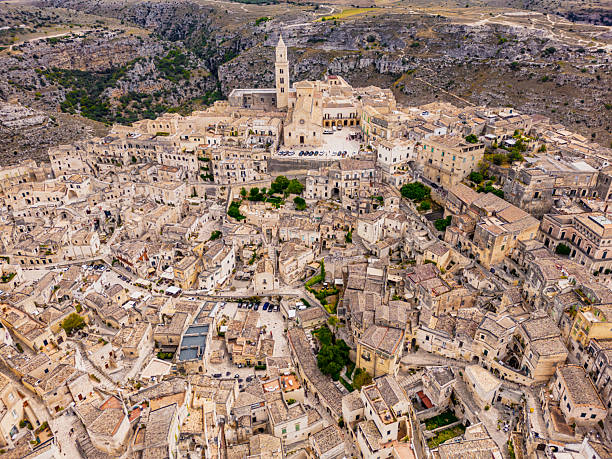 istock Stunning panoramic view of Matera, Italy. 2209902866