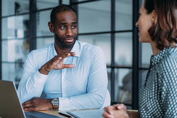 istock Business partners in meeting. 2209911766