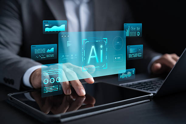 istock AI Agent Human Assistant, Businessman Using Laptop and Tablet Chatting with AI Agent Using Commands to Create Something to Do to Help Maximize Efficiency, Human Daily Application, Future Technology. 2209914231