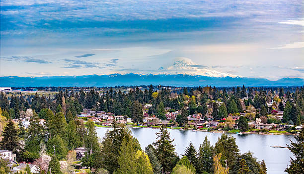 istock Burien And Rainier Aerial 2209916577