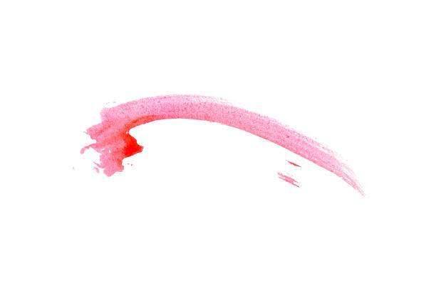 istock red watercolor swife smear isolated on white 2209924041