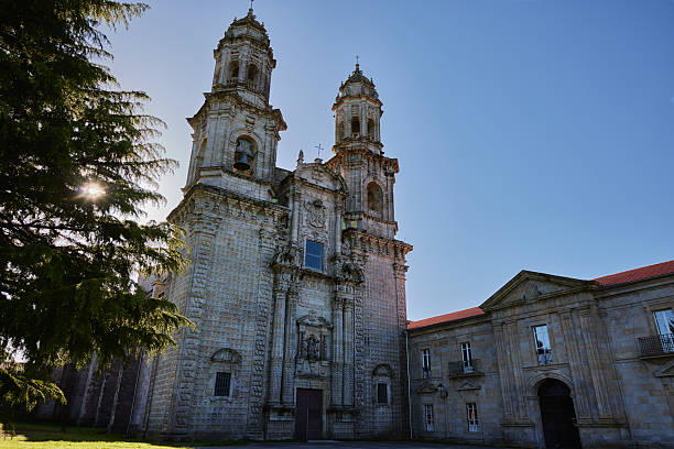 Sobrado (Spain), April 7, 2025. This monastery is located on the Camino de Santiago. It was declared a World Heritage Site in 2015. It was linked to the Temple.
