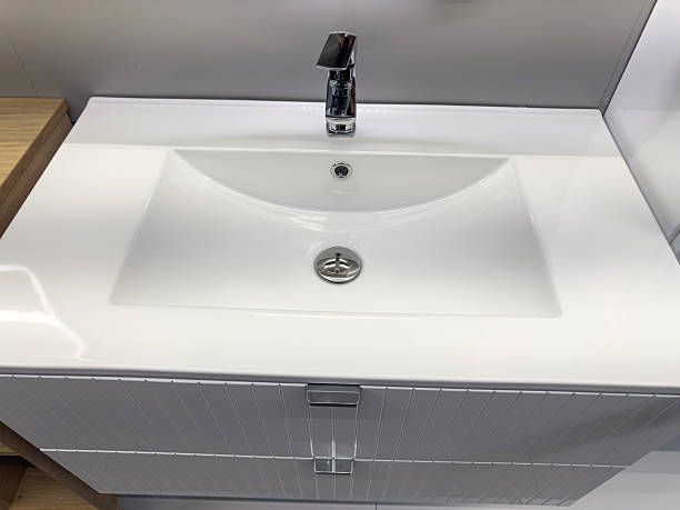 istock modern new sink and faucet in the bathroom 2209935829