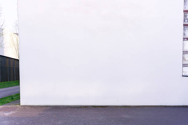 istock A white wall of a building 2209941736