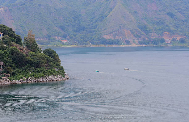 istock Beautiful image of lake and high mountain 2209942552