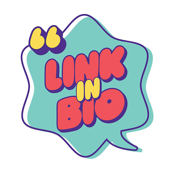 Link in bio - Chat icon. Speech bubble design. Color comment icons stock illustration This design, which is suitable for use in various projects, can be easily adapted to your needs such as posters, brochures, websites, or advertisements. Thanks to its eye-catching design and versatility, it can effectively convey your message and attract viewers' attention. Whether you want to promote a product or service or simply make a statement, this design is a great choice. sneak peek vector stock illustrations