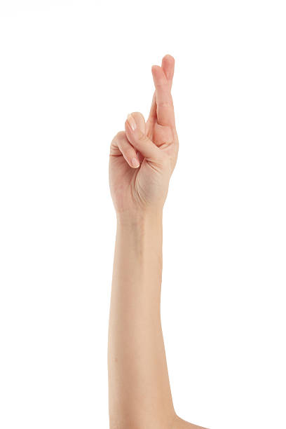 istock Woman hands on white backgrounds 2209947185