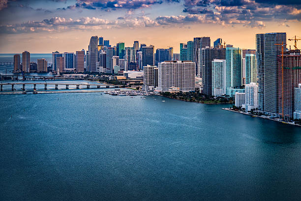 istock Miami Skyline Aerial 2209957447