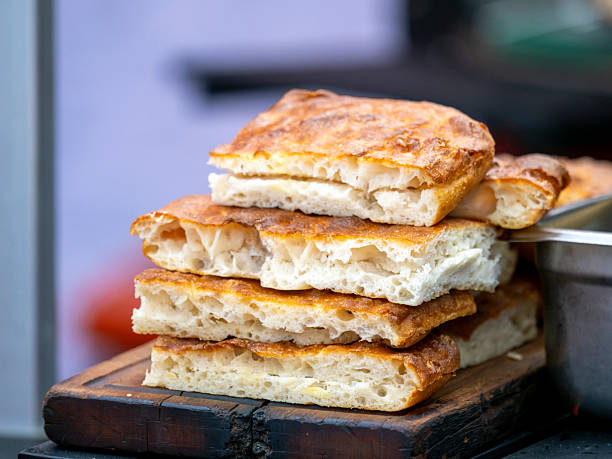 istock Ciabatta bread at the market 2209967871