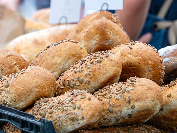 istock Fresh baguette breads at the market 2209967892