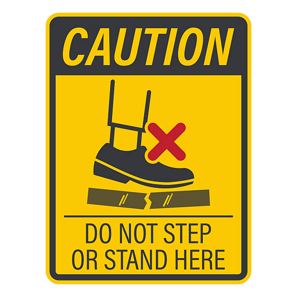 Safety Sign Risk Foot Download Foot Injury, Danger, Sign. Royalty-Free Vector Graphic - Pixabay
