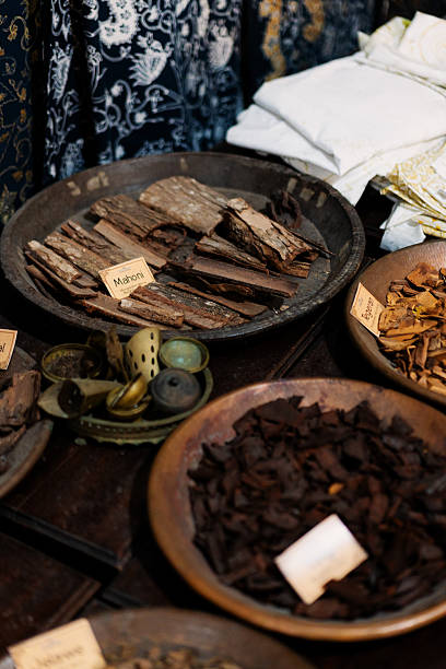 istock Natural Dyeing Ingredients from Mahogany and Other Plant Materials 2210009529