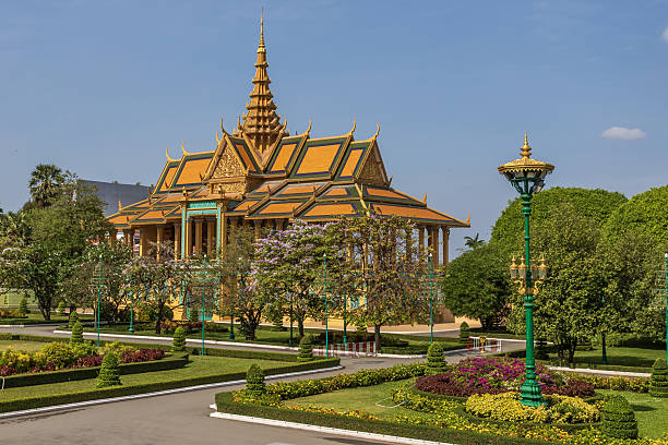 istock Phnom Penh Royal Palace in Cambodia 2210026267