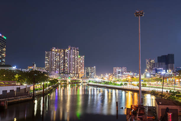 istock Ho Chi Minh City (old Saigon) in Vienam during night time 2210026907