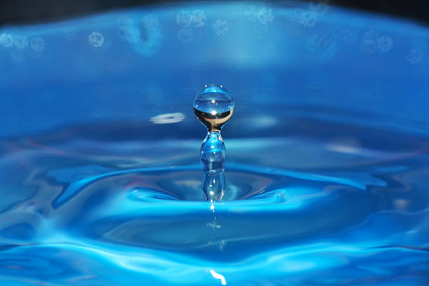 beautiful water drop action
