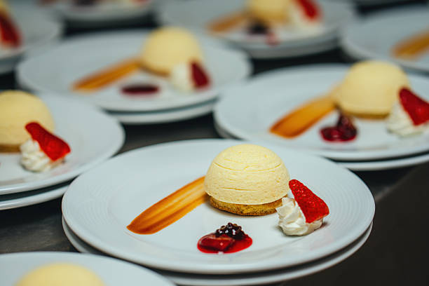 Frosting cakes are an attractive and inviting dessert prepared for special occasions.