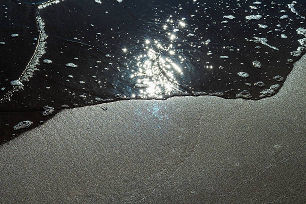 istock Sea water on the sand 2210059483