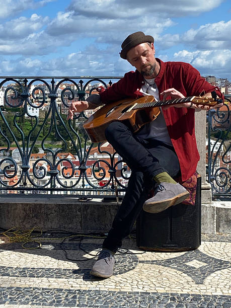 03/01/2024 Lissabon - Portugal.\n\nStreet concert of incredibly talented street musicians on Sao Pedro in Lisboa.