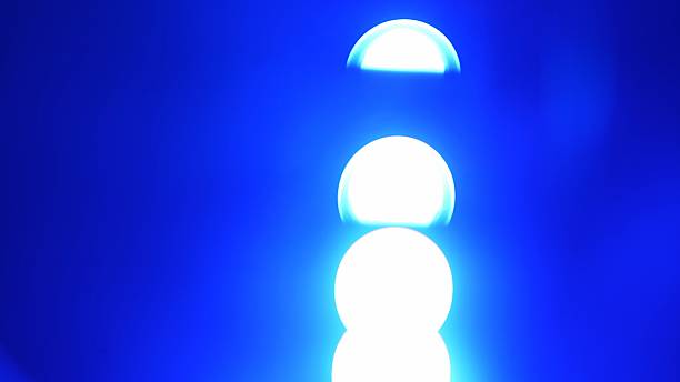 istock Abstract Light Art with Blue and White Illumination 2210064919