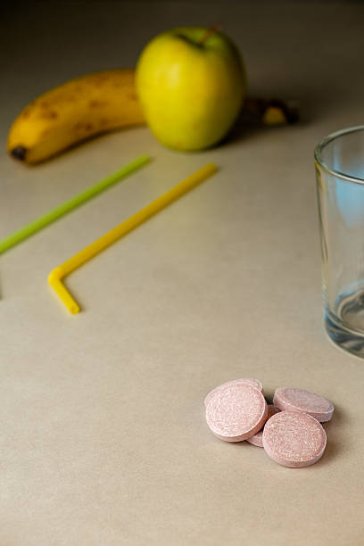 istock Colorful fruit and candy arrangement on a kitchen counter during afternoon 2210085575
