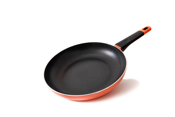 istock Modern non-stick frying pan on a white background, ideal for home or professional cooking. 2210090232