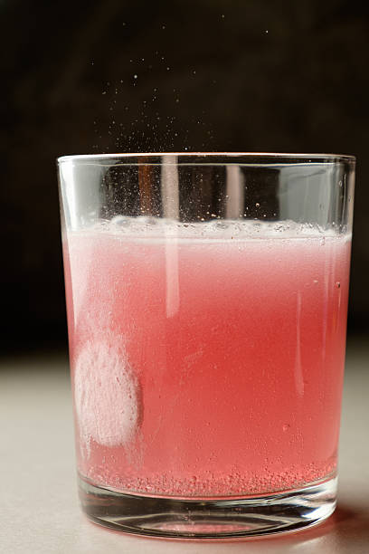 istock Bubbly pink drink delighting taste buds at an evening gathering 2210091184