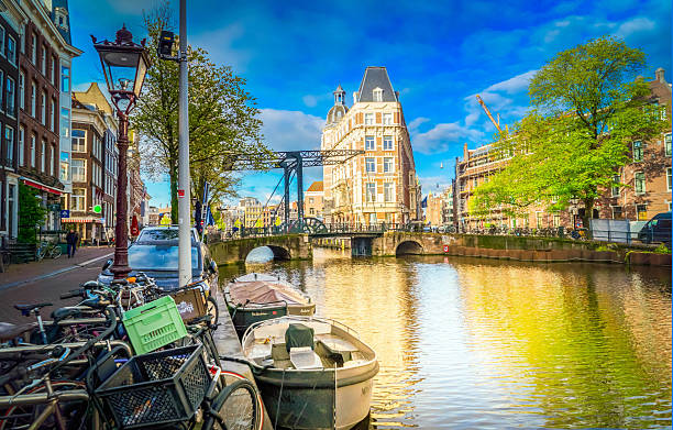istock Houses of Amstardam, Netherlands 2210091232