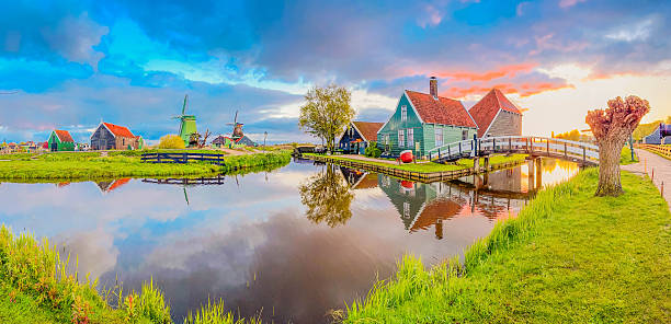 istock skyline of old town Zaanse Schans 2210091615