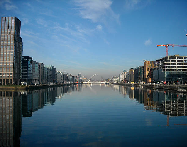 A Cold spring morning in Dublin