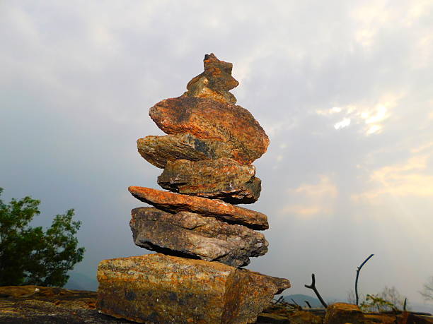 The stone pyramid, a symbol
