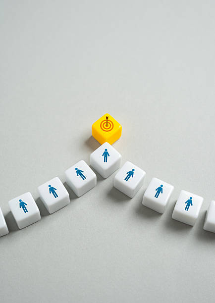 istock A common goal that attracts people to itself. Gather around a common goal. Teamwork. Collaboration of participants. Point of attraction to the problem. 2210104279
