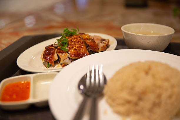 istock Malaysian Style Chicken Rice 2210115337