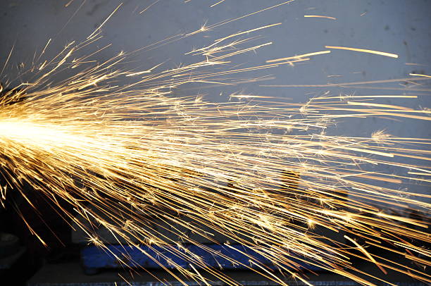 istock Smelting industry sparks 2210135426