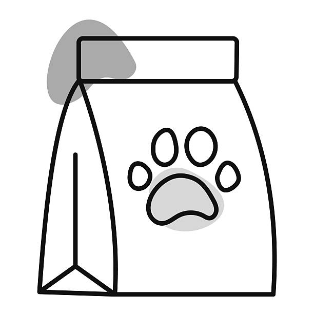 istock Resealable Meal Packaging Icon. Freshness-Ready Pet Food Storage 2210167643