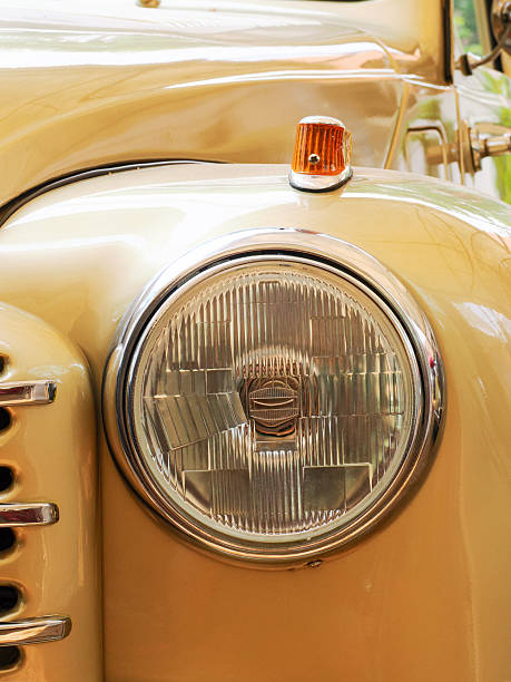 istock car lights vintage in thailand 2210168220