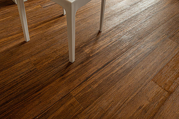 istock Wooden floors for new building construction 2210172341