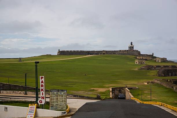 istock El Morro Fort in San Juan with parking signs. 2210175982