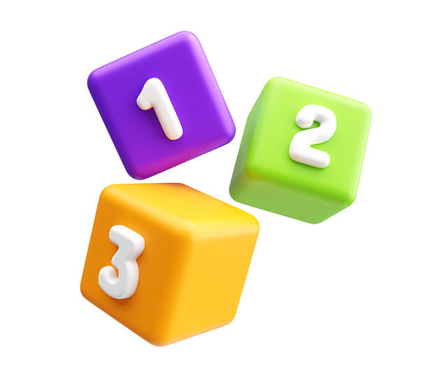 istock 3D Flying Number Toy Blocks for Preschool Education 2210183164